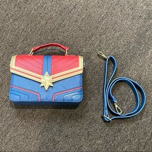 Like New Captain Marvel Loungefly Bag